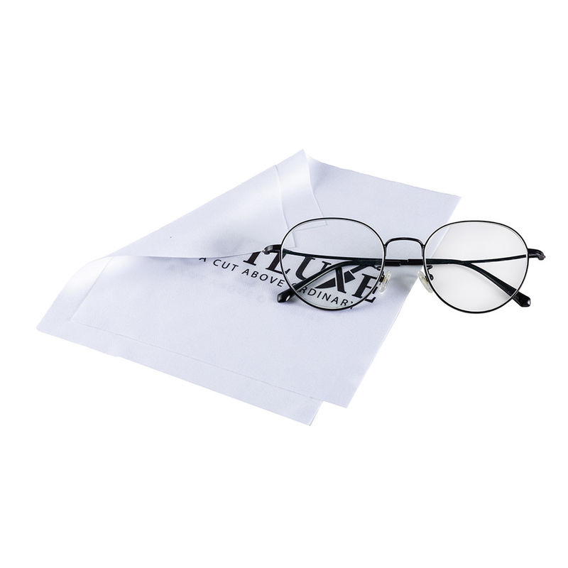 170-250gsm Microfiber Anti Fog Cloth tùy chỉnh kích thước 80% Polyester 20% Polyamide