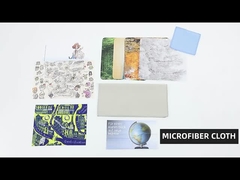 Vải vi chất 190-400gm Tùy chỉnh để làm sạch kính